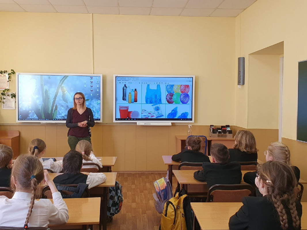 Первые весенние экоуроки прошли в учебных учреждениях pic 7