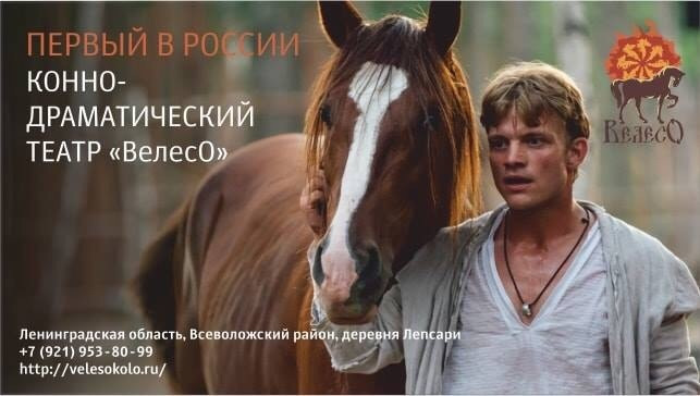 Ни одно наше мероприятие не проходит без поддержки многолетних друзей и партнеров. И мы снова с удовольствием рассказываем вам о Конно-драматическом театре "ВелесО". pic 4